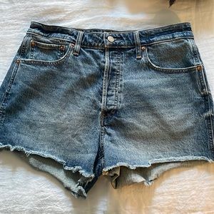 Gap Curvy Cheeky Denim Shorts